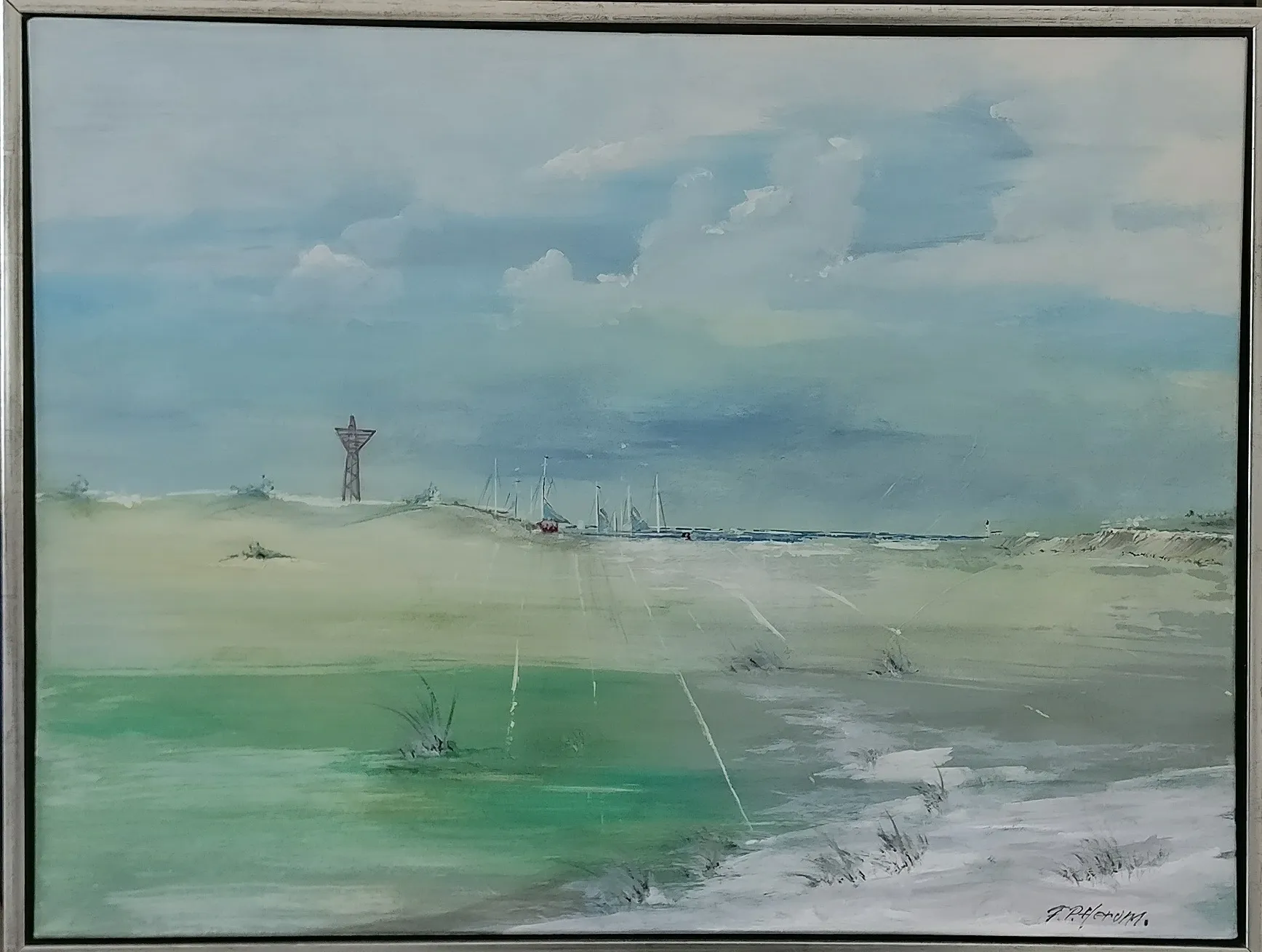 Maleri nr 122 60 cm X 80 cm
